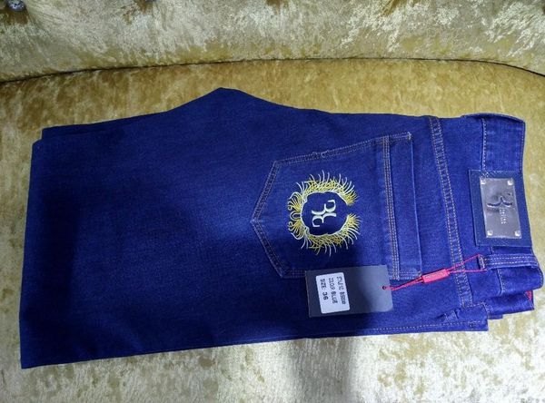 

2020 new italian couture men jeans cotton jeans, Blue