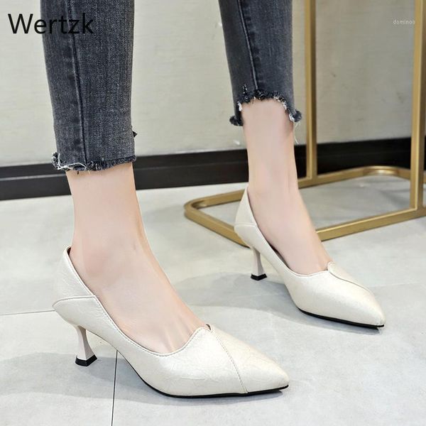

wertzk cpi summer heel high heels sandals lady pumps classics slip on shoes women party shoes wedding slingbacks b3561, Black
