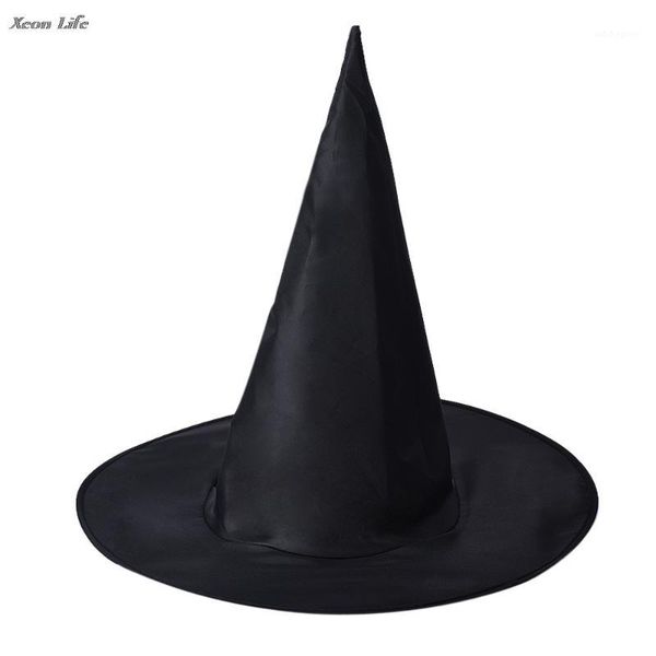 

party hats 5pcs womens black witch hat for halloween costume accessory1