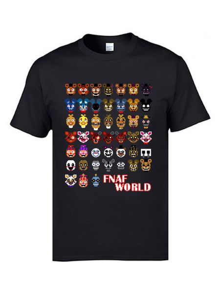 

new coming fnaf world game t shirt crew neck europe t shirts april fools' day funny cartoon t shirt sport hooded sweatshirt hoodie