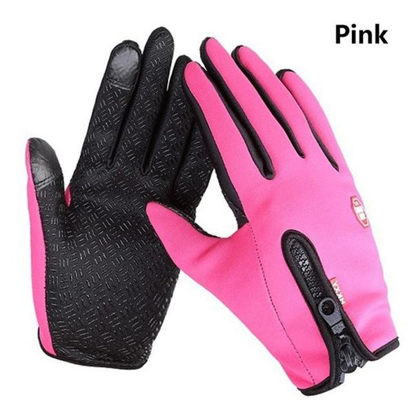 

waterproof winter warm gloves men snow ski gloves snowboard gloves women motorcycle riding winter touch screen bbyvee alice_bag, Black