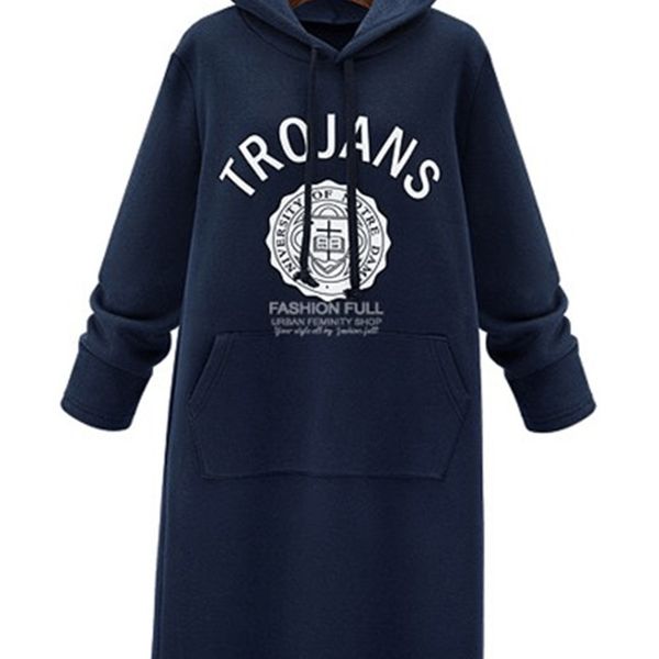 

2021 new cross-border source extra-large autumn sweater hood, middle of thick length and velvet base shirt, long coat, rg3c, Black