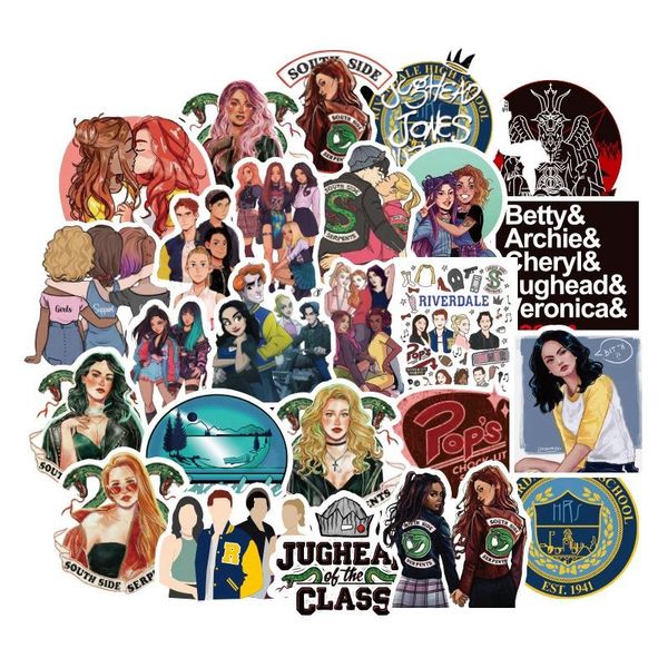 

50pcs girl fashion stickers for lapskateboard car styling decals doodle fans luggage graffiti cool home decoration stikers qylwtq