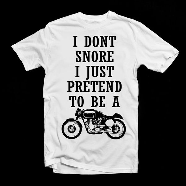 

print i i don't snore i just pretend to be a motorbike | birthday giftsdistressed sport hooded sweatshirt hoodie men t shirt