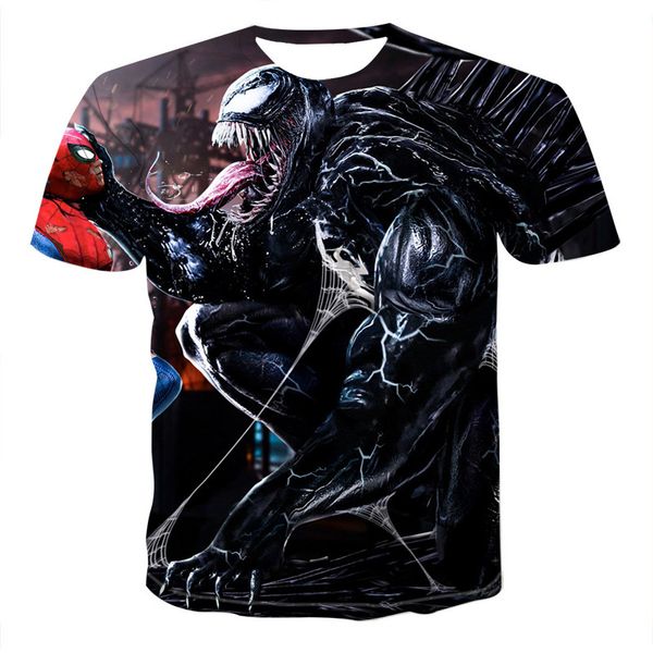 

venom marvel 3d print shirts plus size comics comics men clothing