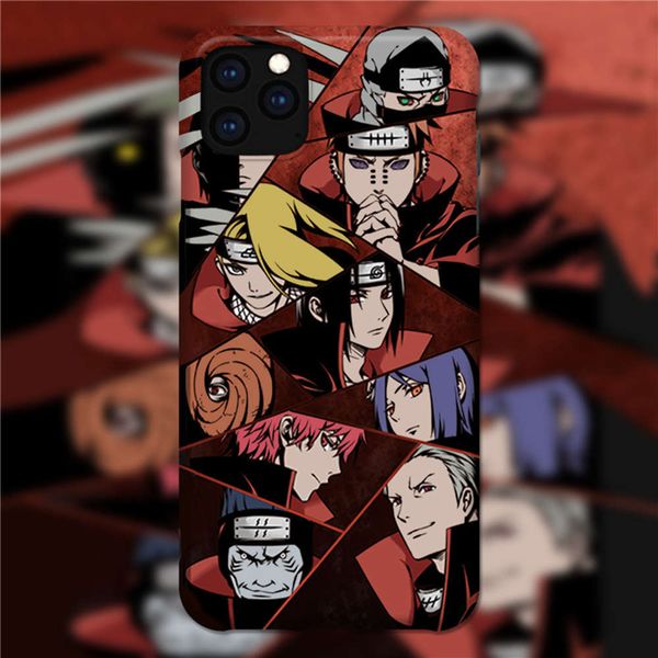

bgrftrend cartoon naruto 12pro max mobile case for vip 11 sets of anti drop xsmax personality 8plus silicone 7p all inclusive xr men se2swza