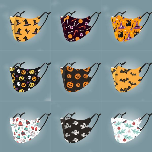 

fashion face masks mouth maskfabric mask designer printed mask#673, Black