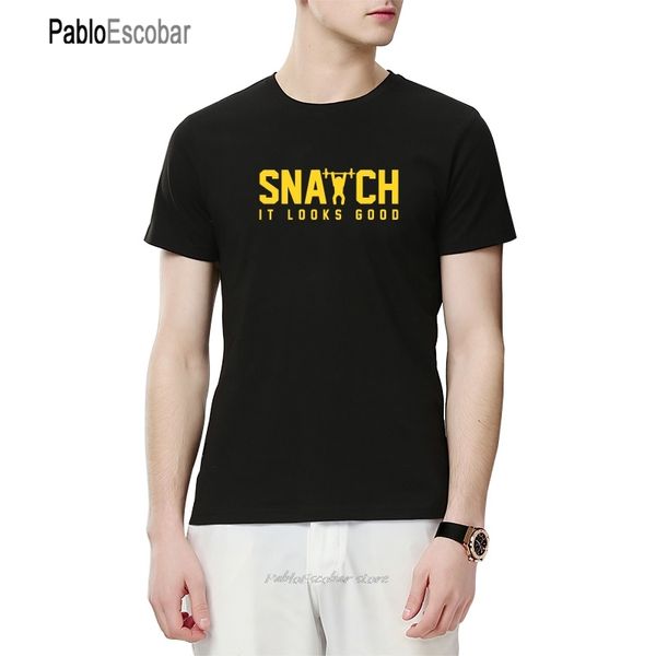 

snatch it looks good funny printed men summer bodybuilding casual short sleeve cotton man hoodie designers t shirts sweatshirt