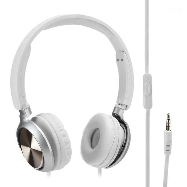 

portable gaming headphone 3.5mm port wired headsets headset headphones on ear stereo music headset gift for kids pc larphone1