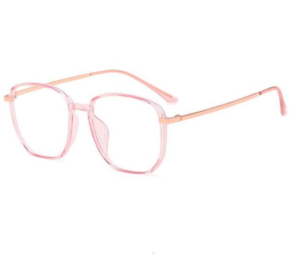 

2021 new tr90 fashion eyeglasses anti-blue light vintage spectacles clear eye glasses wholesale polygon retro fill prescription eyewear usc2, White;black