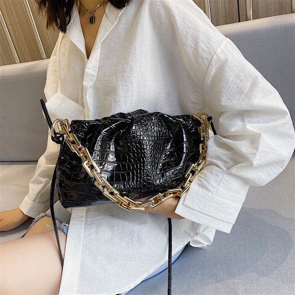 

crocodile pattern small bag pu leather crossbody bags for women 2020 shoulder handbags female fashion travel cross body bag c1019
