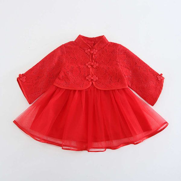 

with new chine sle children's drs lace and mh for girls gbsts993, Red;yellow