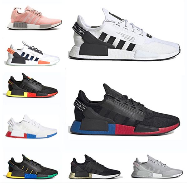 

2020 aqua tones munich r1 v2 mens running shoes mexico city gold metallic core black bright volt athletic men women sports sneakers