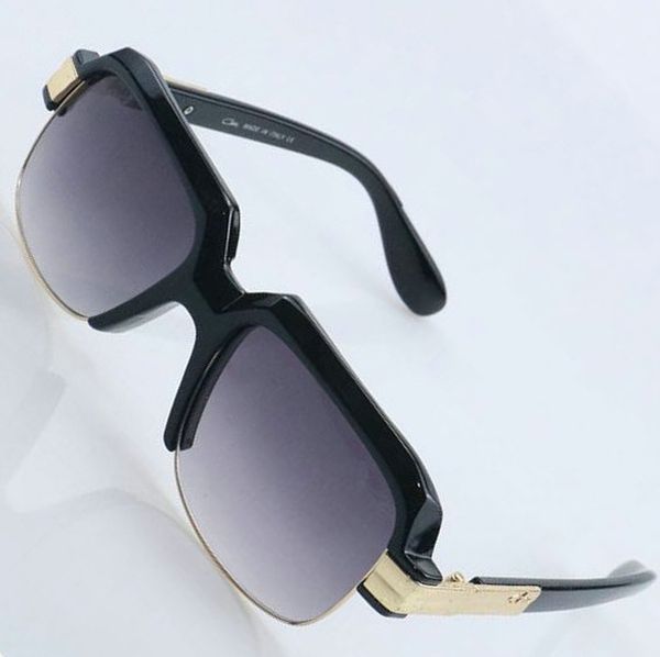 

fashion men women brand design metal lens uv400 metal sun glasses mod607 woman men sunglasses only sunglasses, White;black