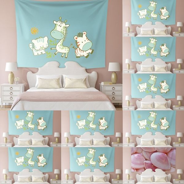 

yyy6 curved trees printing 3d home wall hanging for tapestry blanket decoration