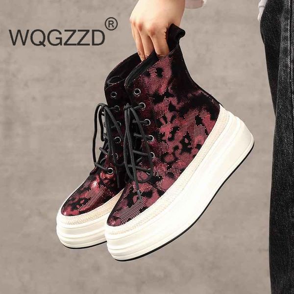 

boots bottes femme flat platform winter shoes women's special sheep leather gladiator street fashion mid-calf botas mujer, Black