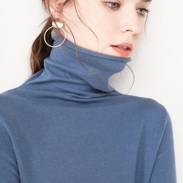 

soft cashmere crimping turtleneck sweaters and pullovers for women warm fluffy autumn winter jumper female brand jumper1, White;black