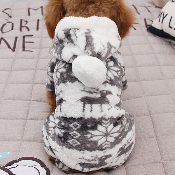 

100% cotton print pet dog cat warm clothes puppy kitten jumpsuit hoodie coat doggy apparel keep winter dog clothes pet clothes