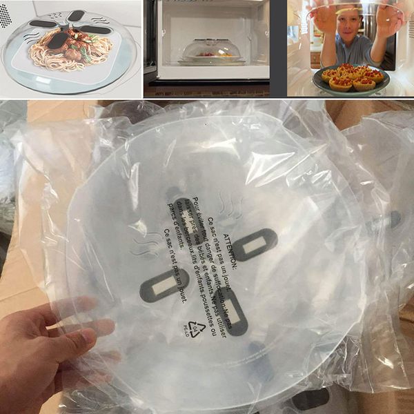 

microwave splatter lid food splatter guard cover microwave hover anti-sputtering cover with steam vents in stock wx-c54