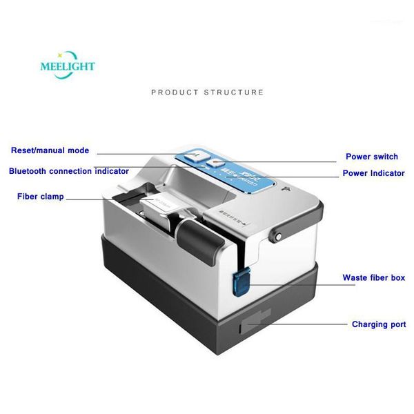 

fiber optic equipment 1set precision electric cutter durable built in lithium battery bluetooth sf-10 optical cleaver1