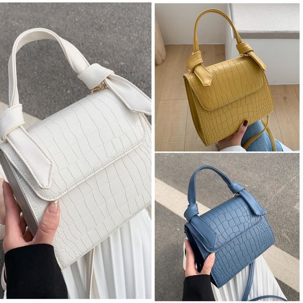 

af21c fairy малого квадрата женщины 2020 нового корейский стиль модная портативная небольшая квадратный мешок камень шаблон плечо сумка мода