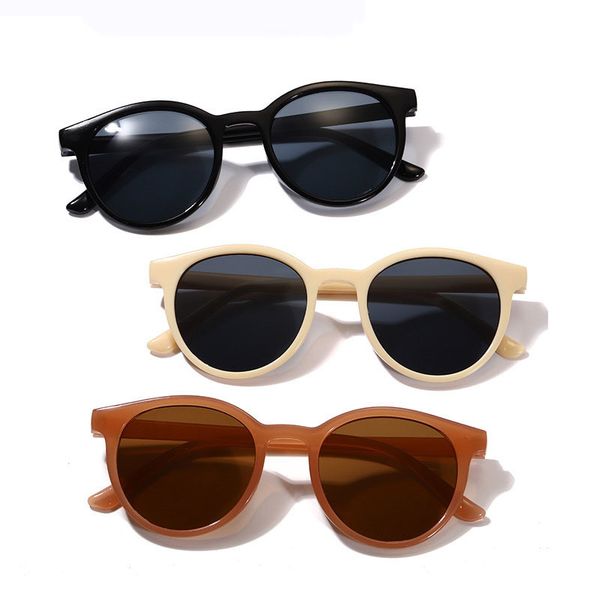 

sunglasses 2019 new tea color women's brand outdoor street sglasses fashion wild uv400