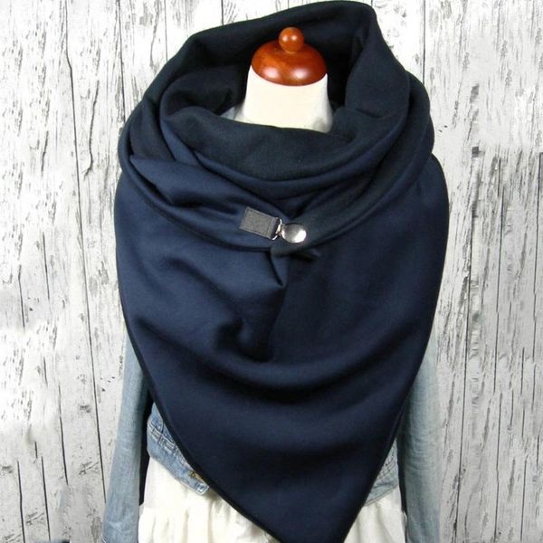 

* @ женщины сплошные шарфы шарфы женщины мода мода мода ретро женщина многоцелевой шарф шарф, Blue;gray