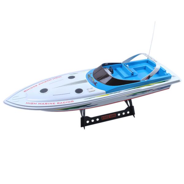 

new arrival henglong 3827 2.4g 4ch rc racing boat high speed 25km/h rowing with double drive system 100-150m rc boats ship 68cm