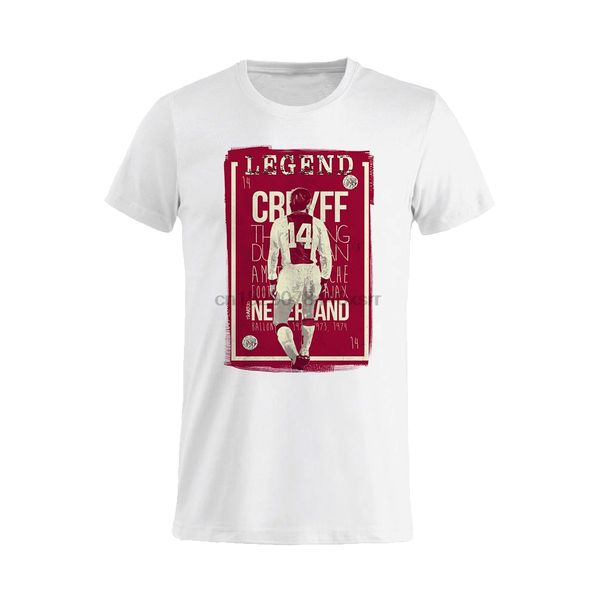 

legend johan cruijff nederland the funny men summer short sleeves cotton tee hoodie designers t shirts sweatshirt