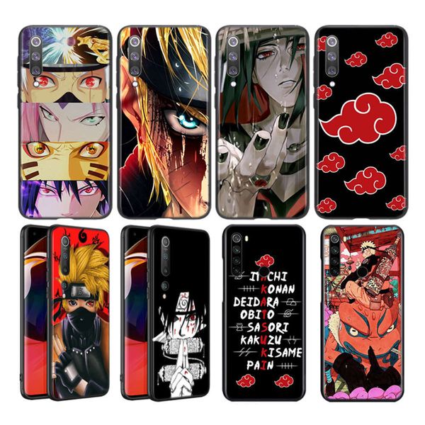 

1dwsilicon cover naruto animation akatsuki for i note 10t 109 9t se 8 a3 cc9e jianxing super 5g mobile phone case