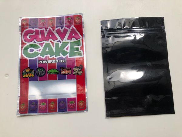 

guava cake pink green ziplock pouch cookies california sf 8th 3.5-7g mylar childproof bags touch skin runtz package packing wmthje dhsybaby