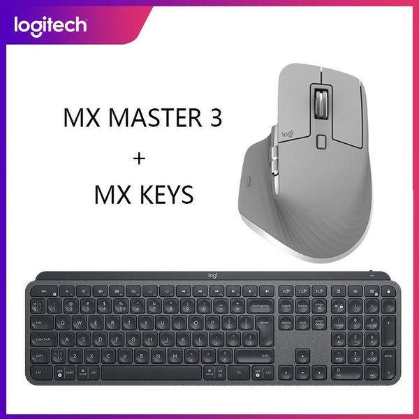 

keyboard mouse combos mx keys wireless bluetooth master3 charging computer office high-end set meal