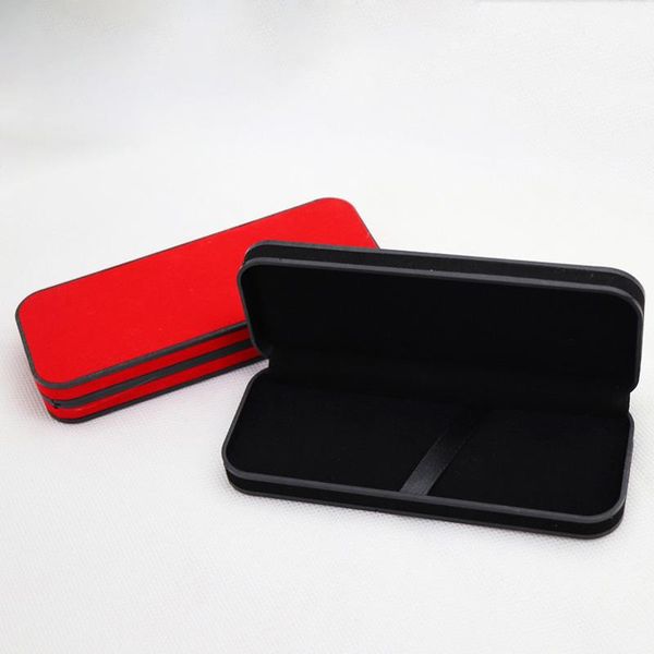 

gift wrap 50pcs/lot flannel red festive pen box high grade black 16.5cmx6.5cmx2.5cm