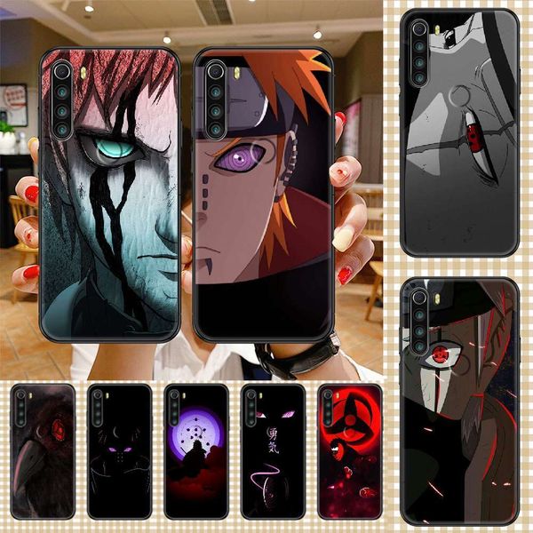 

naruto red grave eye mobile phone cover redmi note 7 7a 8 8t 9 9a 9s 10 k30 pro super black very luxurious tpu mobile phone cover