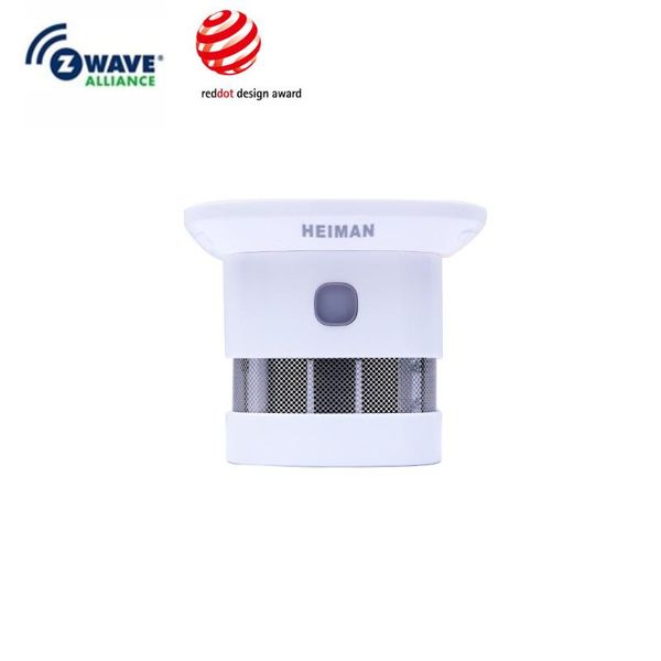 

smart home sensor 868.42 europe version poelectric z-wave smoke detector fire alarm working with zwave protocol gateway