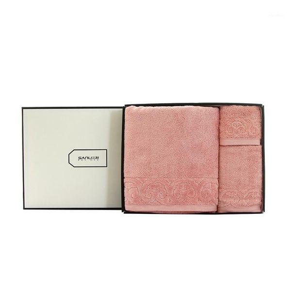 

soft bath towel cotton soft male female adults thicken christmas cotton towel 3 pieces set gift box bath set w1