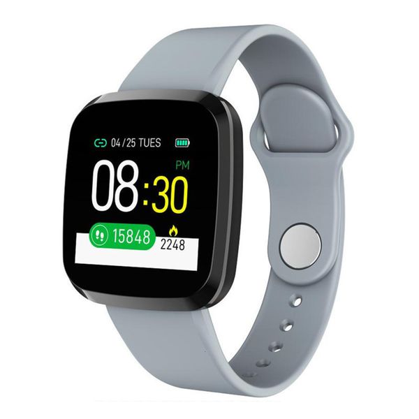 

bracelet screen p3 color smart heart watch rate exercise waterproof step sleep blood oxygen health monitoring, Slivery;brown