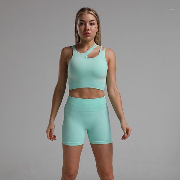 

survêtement femme womens tracksuits designer 2pcs suits summer casual solid color quick dry sleeveless shorts yoga sweatsuits, Gray