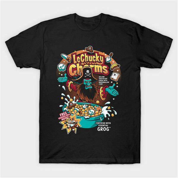 

lechucky charms funny monkey island black t-shirt s-3xl summer o-neck tee shirt sport hooded sweatshirt hoodie