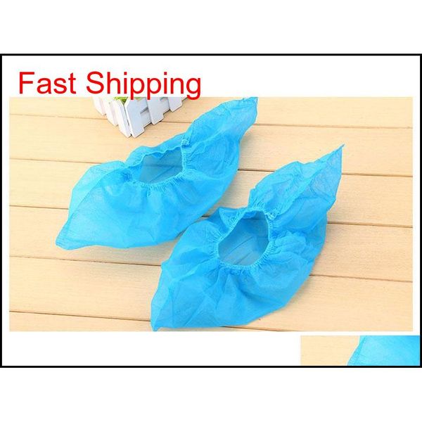 

premium disposable boot shoe covers 100pcs/pack durable water resistant non-slip heavy duty boot booties no qylier yh_pack