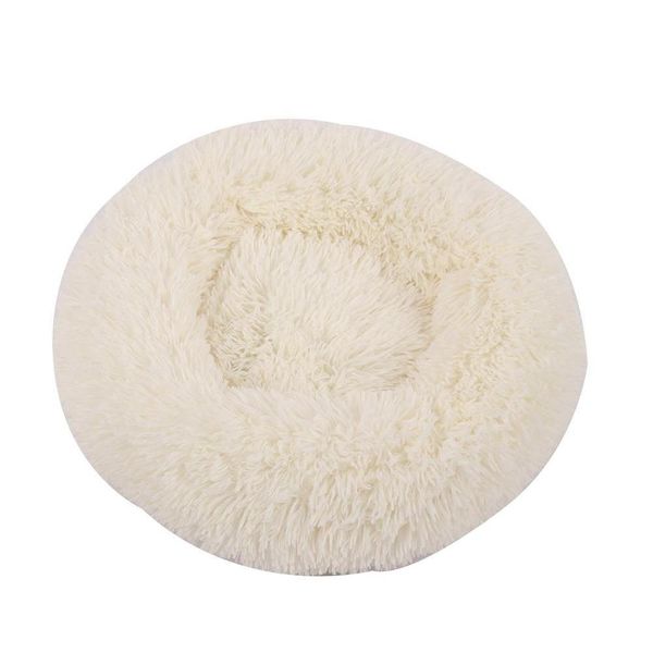 

winter warm round dog bed for dog cat sleeping lounger mat puppy kennel pet bed soft cushion mat dropship mc8tb