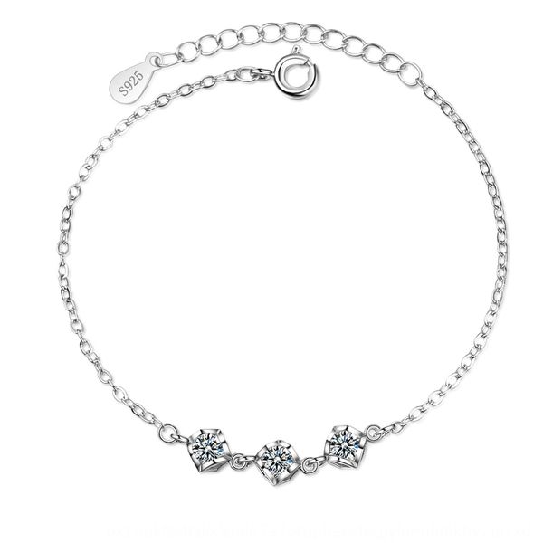 

three dimensional geometry magic cube bracelet bracelet cube rubik's cubefemale korean version mori fresh wrist chain zircon ins girl&#, Golden;silver