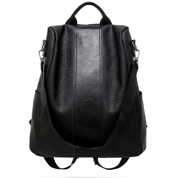 Preço Moda Pequeno PU Couro Casual Mochila Mulheres Meninas Estilo Coreano com Zíperes