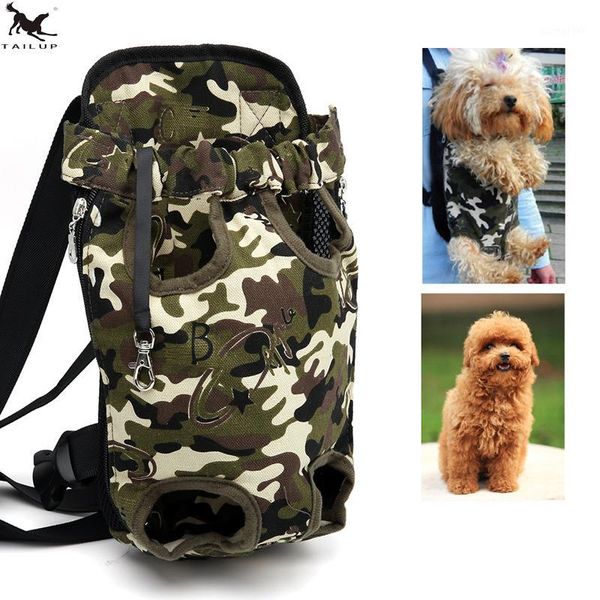 

tailup pet dog backpacks camouflage print tribal legs out front carrier bag for small dog cat chest backpack pp13camouflag1