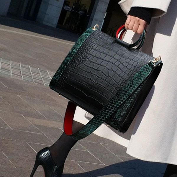 

new women's handbag women leather handbags bags for women bags designer luxury handbags crocodile lady hand bolsa feminina