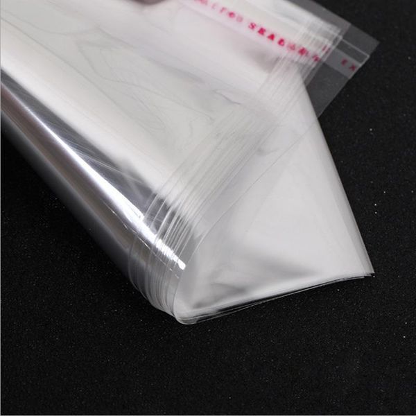 

3045см 3555 см 100шт лот четким пластиковым пакетами самоклеящиеся уплотнение ювелирные изделия подарок упаковка opp сумка для ежедневных по