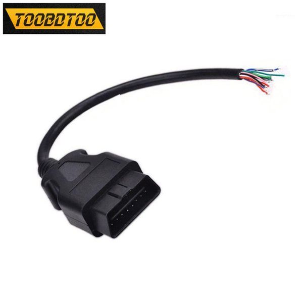 

diagnostic interface 16 pin male and 16 pin female 30cm obd2 extension cable obdii connector obd 16pin male and 16pin female1