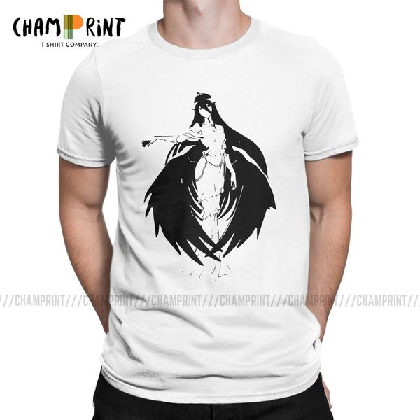

men overlord albedo anime t shirt clothes fashion short sleeve crew neck tees gift idea t-shirts sport hooded sweatshirt hoodie