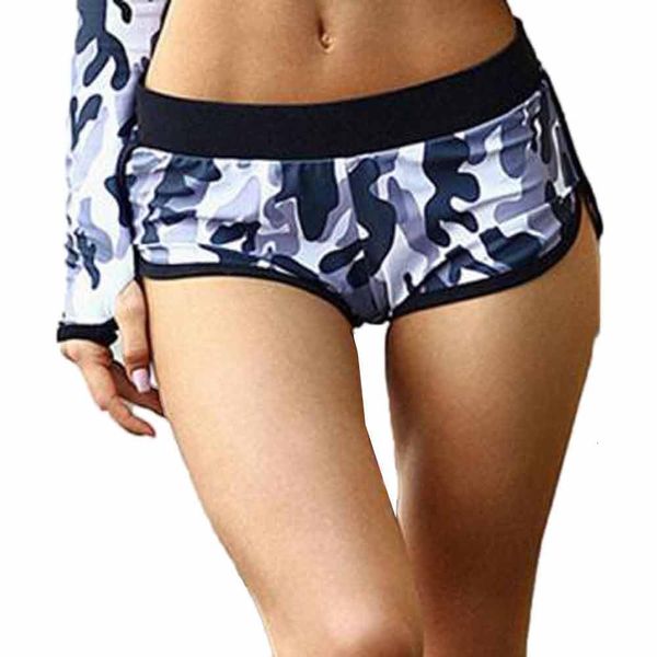 

2019 korean street style new fashionable running gym fitness sport low-waist shorts summer breathable camouflage shorts, White;black