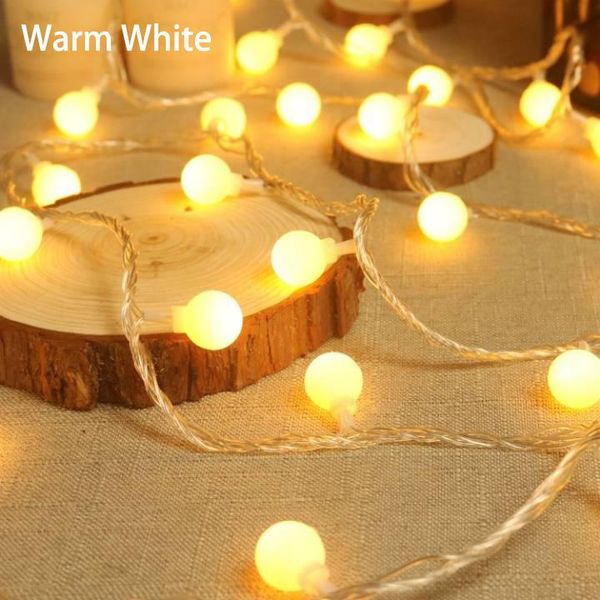 

номер декор светодиодные света струнные огни / 5 м / 10 м сказочные огни красочные шариковые строки строка света стол украшения рождество q